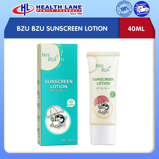 BZU BZU SUNSCREEN LOSYEN - (40ML)